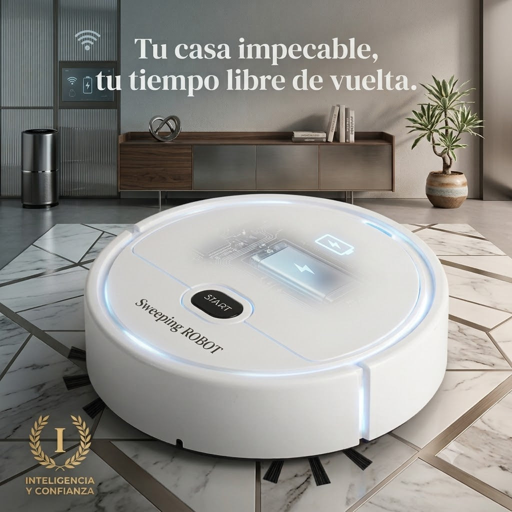 AuraHome™ - Aspiradora Robot Inteligente
