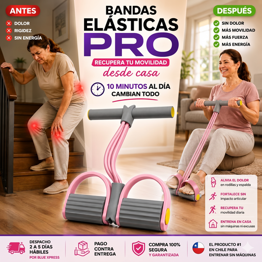Bandas Elásticas Pro - Entrena sin máquinas - EDICIÓN LIMITADA