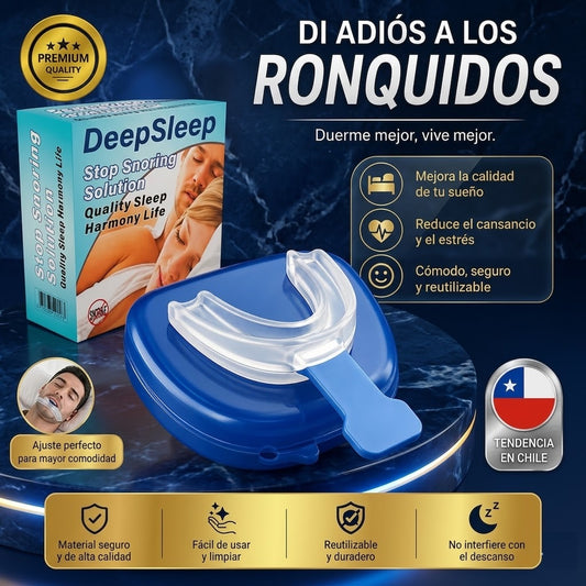 DeepSleep™ - Placa Anti bruxismo y Ronquido