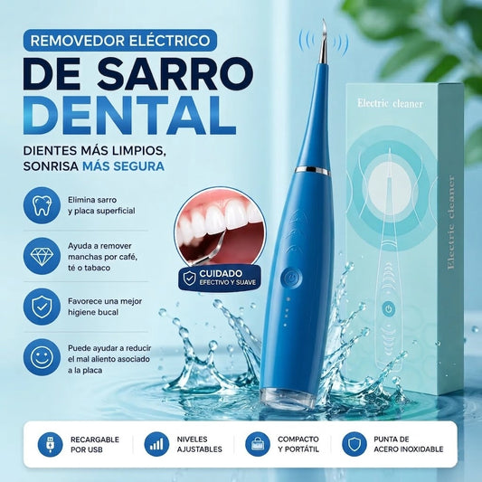 DentaClean Pro™ – Removedor De Sarro Dental Recargable